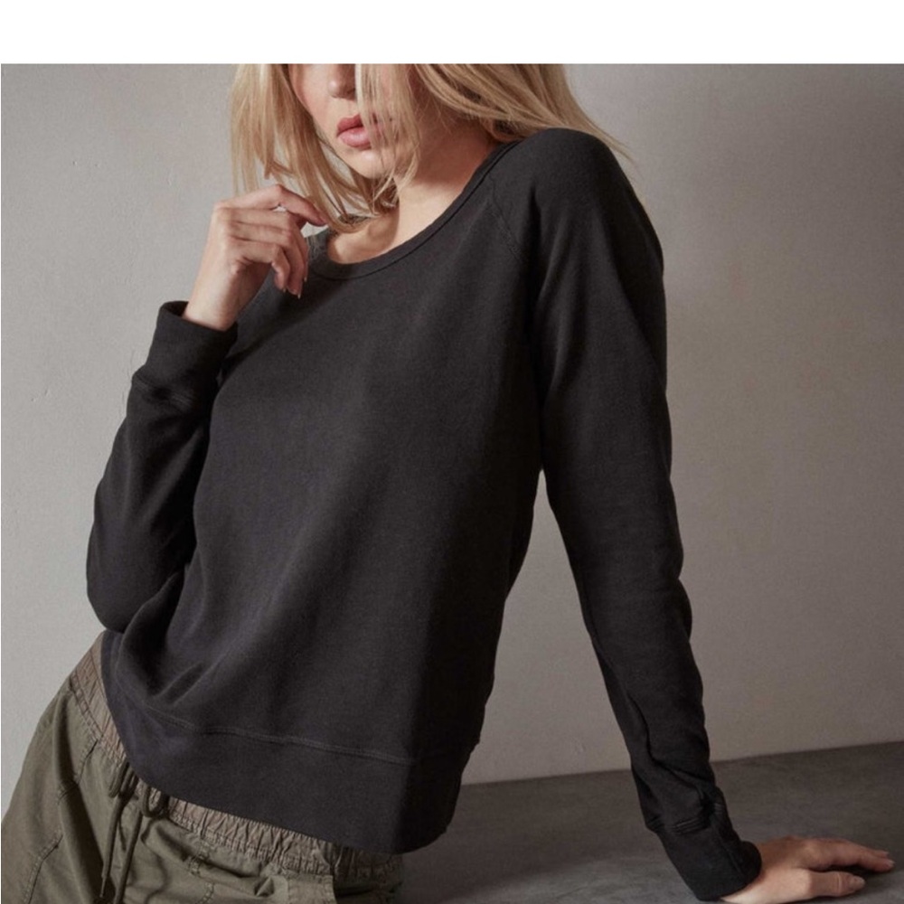 James Perse VINTAGE FRENCH TERRY
SWEATSHIRT size 1